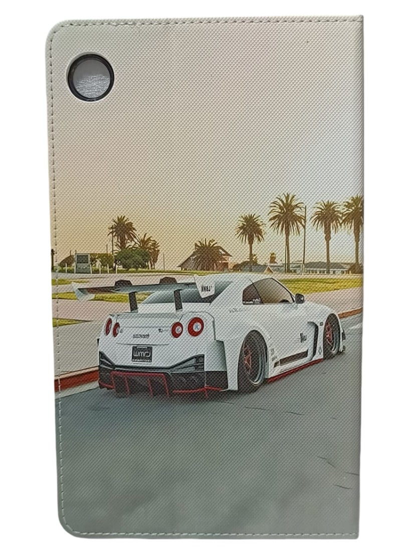Nissan GT-R GT3 Print Case for Galaxy Tab A9 8.7 Inch 2023 Case, Slim Stand Hard Back Shell Protective Smart Cover Case for 8.7" Galaxy Tab A9 2023 SM-X110/X115/X117 - Image 5