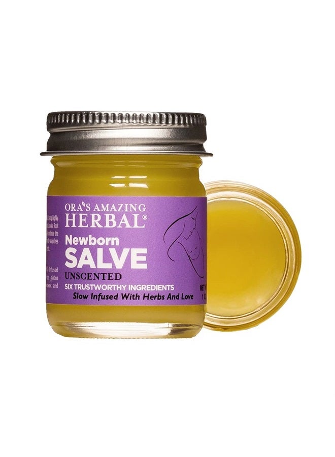 Ora's Amazing Herbal Newborn Salve, Baby Calendula Cream, Baby Acne Treatment, EWG Verified Baby Eczema Cream, Cradle Cap Treatment, Diaper Ointment, Natural Baby Care with Organic Calendula, Ora's Amazing Herbal  - Image 1