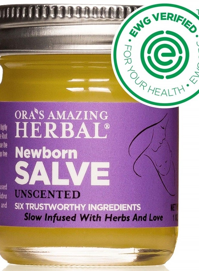 Ora's Amazing Herbal Newborn Salve, Baby Calendula Cream, Baby Acne Treatment, EWG Verified Baby Eczema Cream, Cradle Cap Treatment, Diaper Ointment, Natural Baby Care with Organic Calendula, Ora's Amazing Herbal  - Image 2