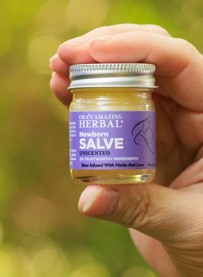 Ora's Amazing Herbal Newborn Salve, Baby Calendula Cream, Baby Acne Treatment, EWG Verified Baby Eczema Cream, Cradle Cap Treatment, Diaper Ointment, Natural Baby Care with Organic Calendula, Ora's Amazing Herbal  - Image 3