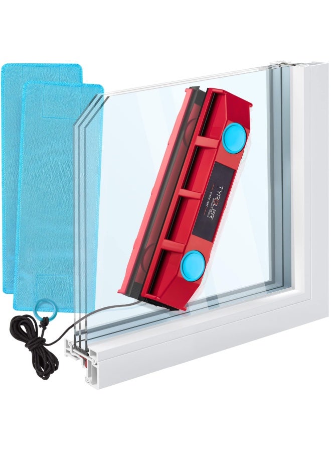 Tyroler Bright Tools The Glider D2 Magnetic Window Cleaner for Double Glazed Windows Fit to 03in 07in Window Thickness Glass Cleaner - Image 1