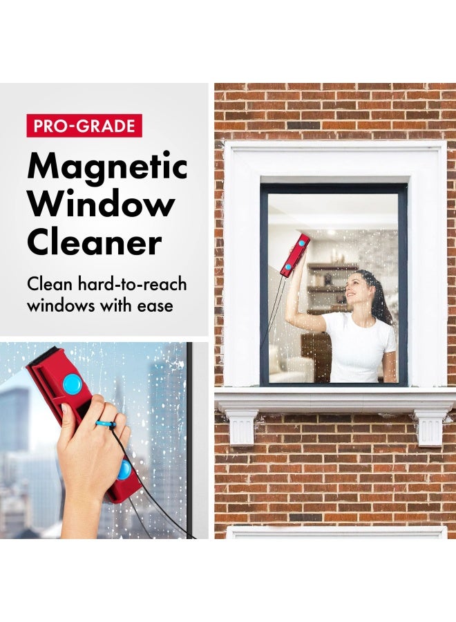 Tyroler Bright Tools The Glider D2 Magnetic Window Cleaner for Double Glazed Windows Fit to 03in 07in Window Thickness Glass Cleaner - Image 2