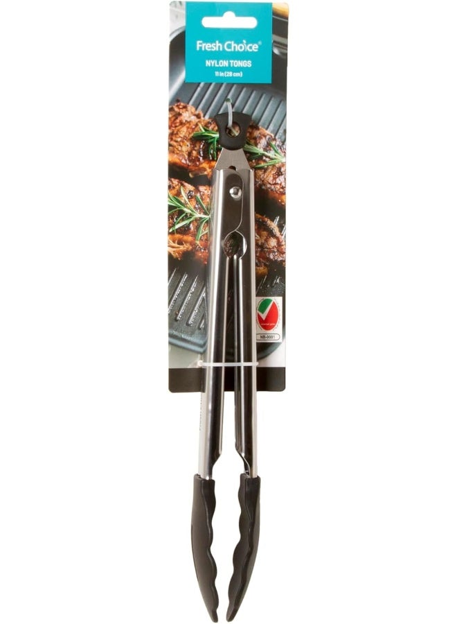 Fresh Choice Nylon Tongs 11" (28cm) - Image 1