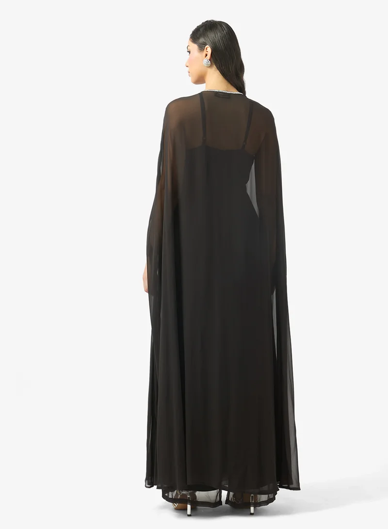 Golden Apple Floral Knitted Kaftan
