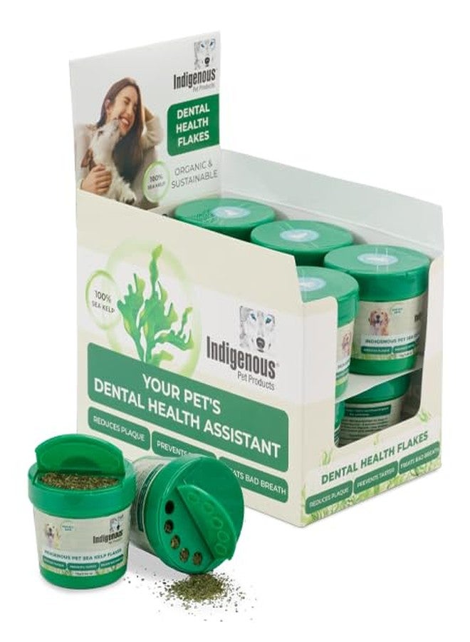 Indigenous Pet Organic Sea Kelp Flakes for Dogs - 2.54 Ounce | Natural Dental Care & Fresh Breath Support | Reduces Plaque & Tartar | Boosts Immune, Digestive & Thyroid Health - Image 1