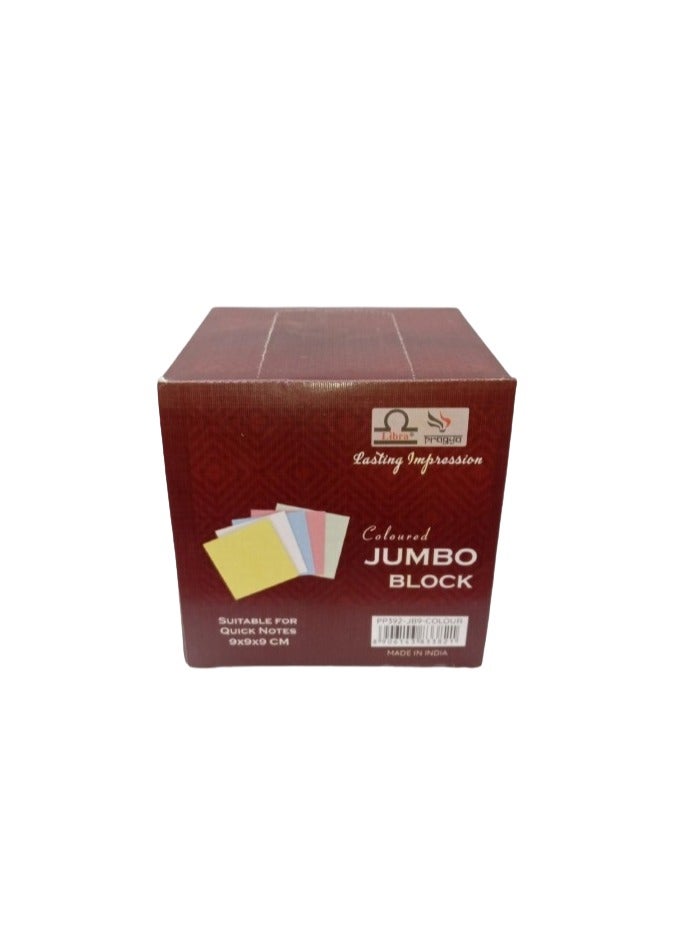 Libra Colored Jumbo Block 9x9x9 cm - Image 2