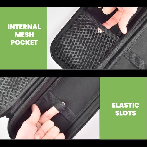 ALKOO Stethoscope Case Compatible with 3M Littmann Classic III Monitoring/Lightweight II S.E/Cardiology IV Diagnostic/MDF Acoustica Stethoscopes- Black Flower - Image 3
