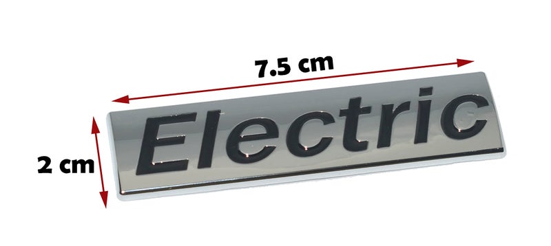 Incognito Electric Sticker for Car Fuel Tank, Metal (Silver) - Image 2