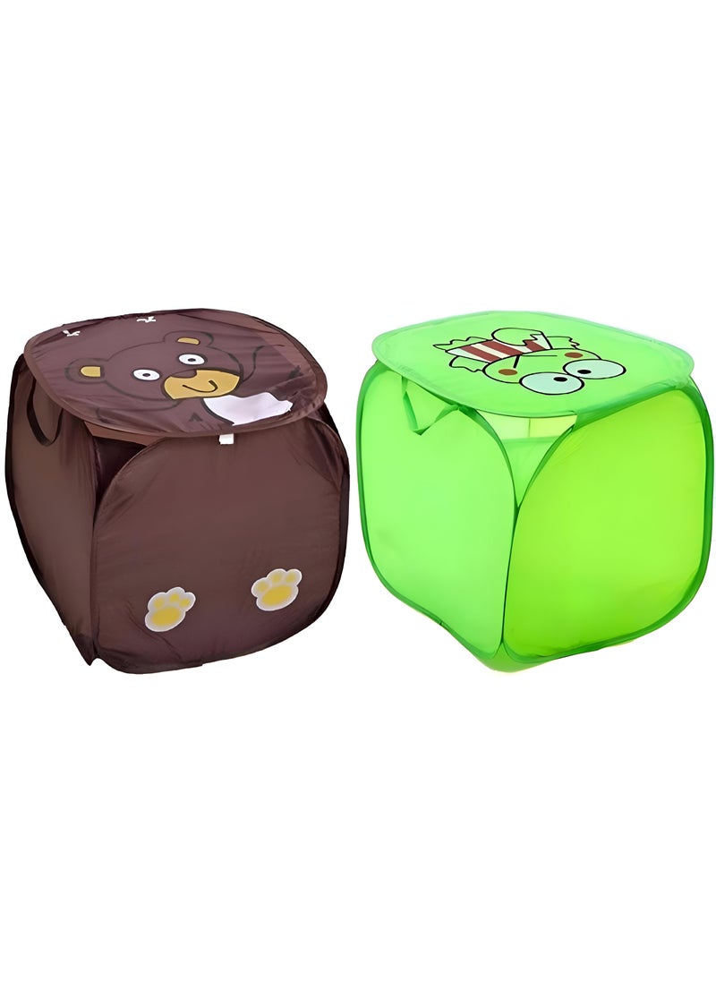 A Practical, Multi-Purpose Storage Basket, Foldable And Waterproof, To Keep Children'S Toys And Clothes Neat And Organized, Comes In A Variety Of Colors To Suit All Needs And Styles.