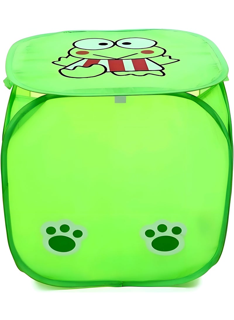 A Practical, Multi-Purpose Storage Basket, Foldable And Waterproof, To Keep Children'S Toys And Clothes Neat And Organized, Comes In A Variety Of Colors To Suit All Needs And Styles.