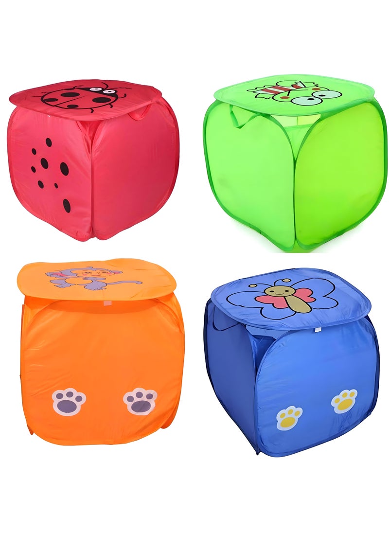 A Practical, Multi-Purpose Storage Basket, Foldable And Waterproof, To Keep Children'S Toys And Clothes Neat And Organized, Comes In A Variety Of Colors To Suit All Needs And Styles.