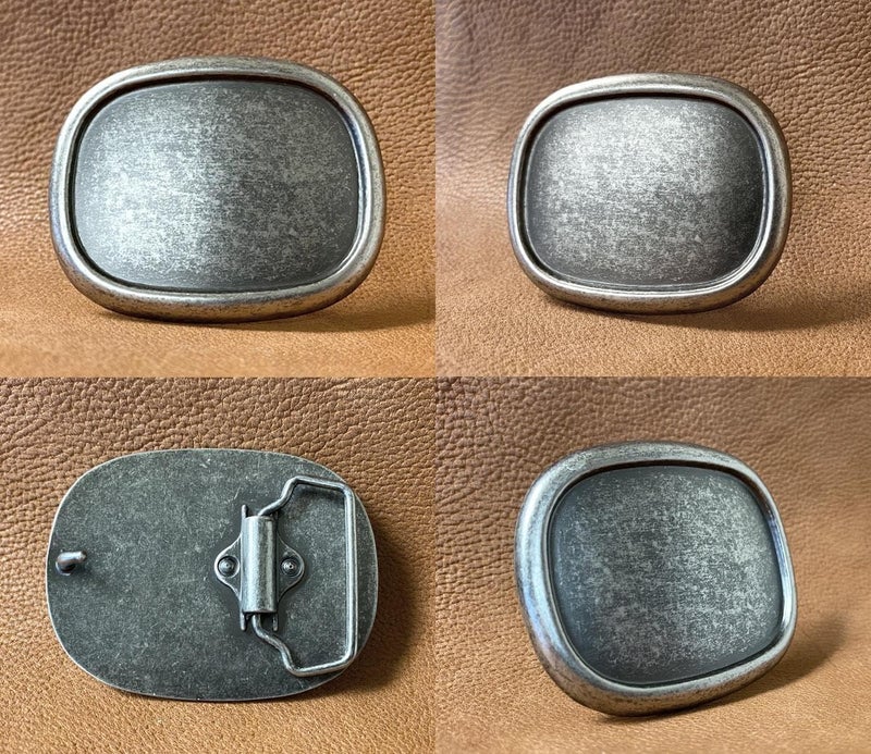 Belts.com Replacement Belt Buckle Vintage Blank Plain Belt Buckle Fits 1-1/2"(38mm) Belt Strap-Multi-Style Options - Image 3