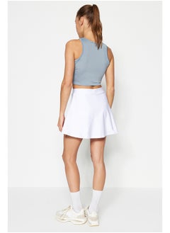 White 2 Layer Tennis Knitted Sports Shorts Skirt With Shorts TWOSS22SR00067 - pzsku/Z8F110B41E0FF2DFD4435Z/45/_/1730941025/f06e74a1-2aaf-4677-bdfe-7c86c06be667