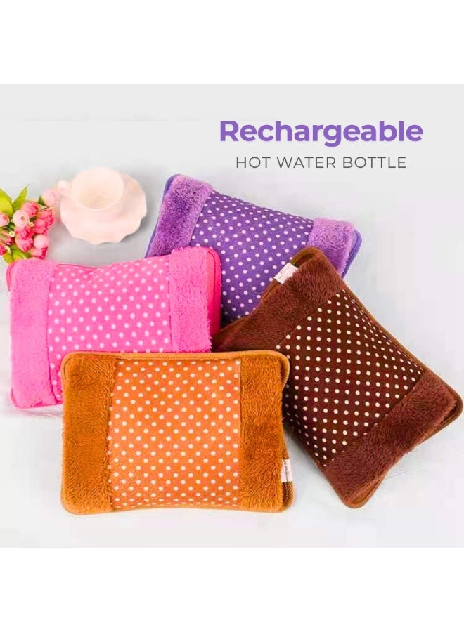 لايف إن بيور كيس الماء الساخن الكهربائي باللون الأحمر - Image 3