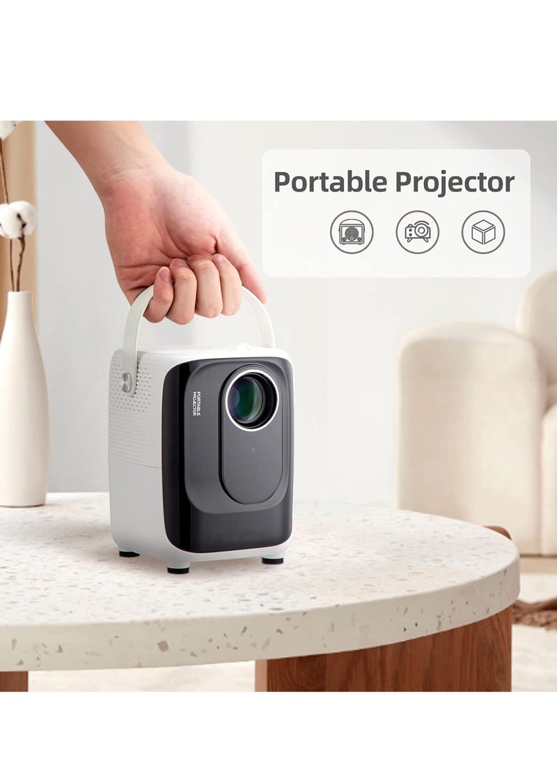 ELTRAZONE Mini Projector S10: 1080P HD, 8000 Lumens Brightness, 5G WiFi, and Bluetooth for Easy Streaming - Image 4