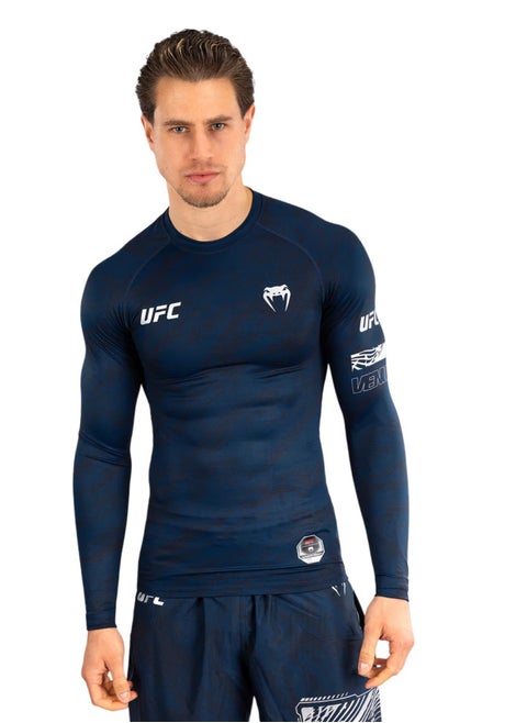 UFC FUSION BY VENUM FIRST WEEK RASHGUARDS LONG SLEEVES BLUE