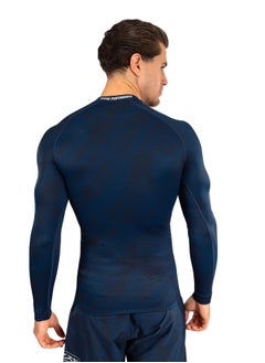 VENUM UFC FUSION BY VENUM FIRST WEEK RASHGUARDS LONG SLEEVES BLUE  - Image 3