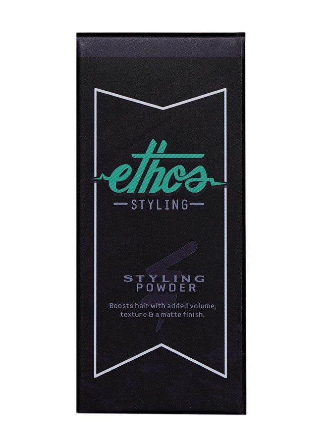 Ethos Styling Texture Powder - Texturizing & Mattifying Hair Powder for Men - Grooming, Volumizing & Hair Styling Products for Extra Volume, Control & Strong All-Day Grip - Matte, Wavy Finish - 20g - Image 3
