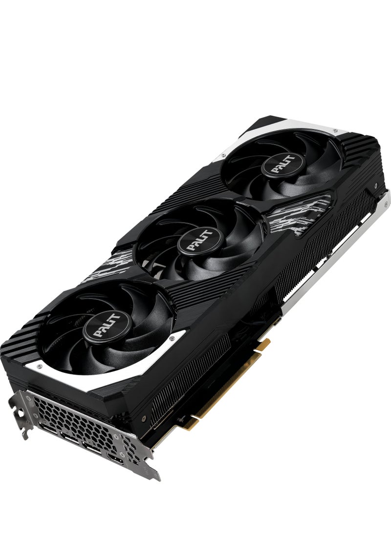 NVIDIA GeForce RTX™ 4070 Ti GamingPro, 12GB GDDR6X Graphics Card, 7680 Cores, 2610 MHz Boost Clock Speed, 192 Bit Memory, PCI Express Gen4, 1xHDMI 2.1, NED407T019K9-1043A