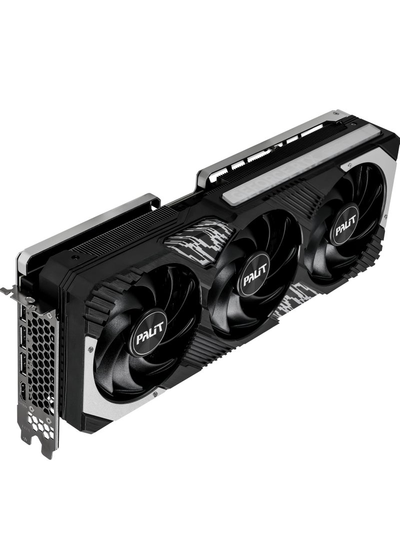 NVIDIA GeForce RTX™ 4070 Ti GamingPro, 12GB GDDR6X Graphics Card, 7680 Cores, 2610 MHz Boost Clock Speed, 192 Bit Memory, PCI Express Gen4, 1xHDMI 2.1, NED407T019K9-1043A