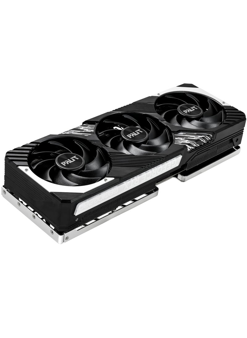 NVIDIA GeForce RTX™ 4070 Ti GamingPro, 12GB GDDR6X Graphics Card, 7680 Cores, 2610 MHz Boost Clock Speed, 192 Bit Memory, PCI Express Gen4, 1xHDMI 2.1, NED407T019K9-1043A