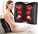 Boriwat Back Massager with Heat Percussion Shiatsu 2in1 Massager for Lower Back Pain Relief 3D Deep Tissue Kneading Massage Pillow for Back Waist Leg Foot Relax Gifts for Women Men - Image 1
