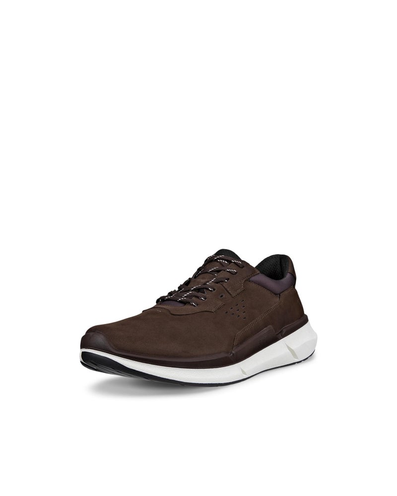 ECCO Mens Biom 22 Tie Cross Trainer Mocha Nubuck 995