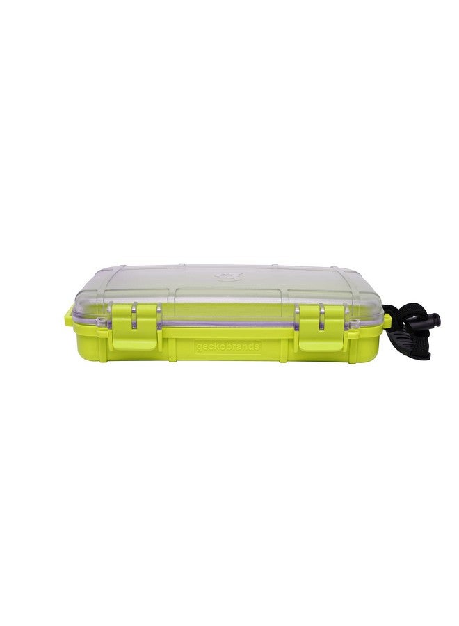 Geckobrands Waterproof Dry Box Storage Case, Medium, Neon Green Watertight & Airtight Dry Box For Phone, Wallet  - Image 5