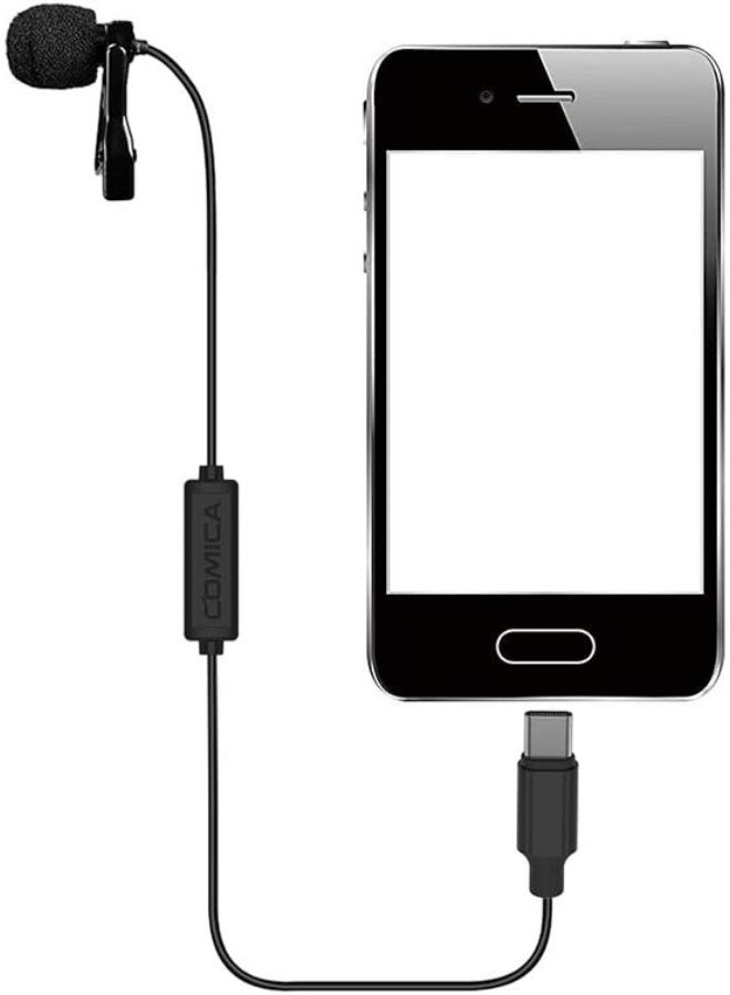 Clip Microphone for Smartphones – Type-C Omnidirectional Mini Condenser External Mic - Image 4