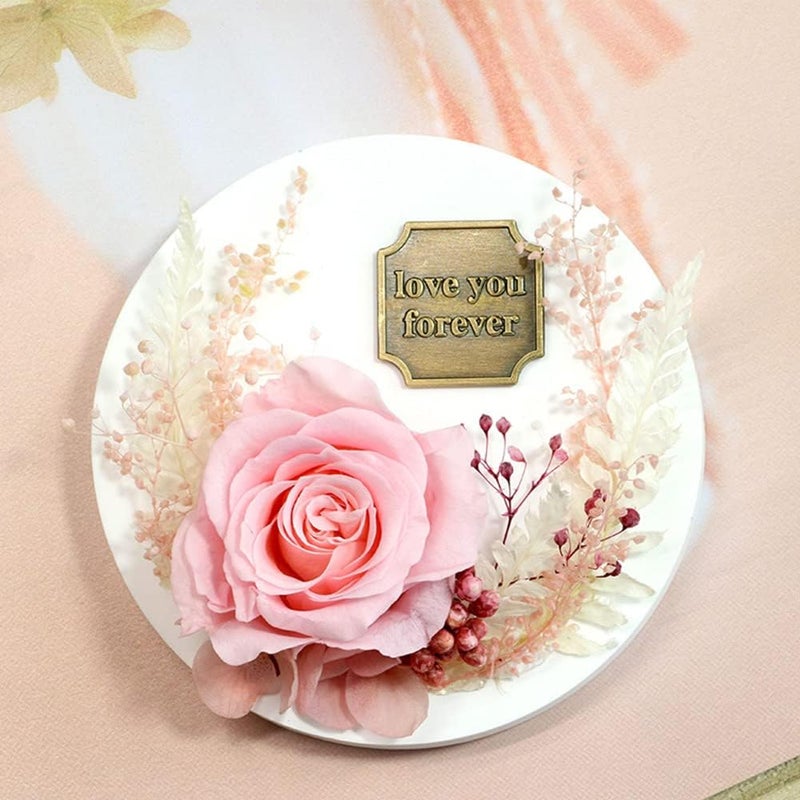 woobles Car Diffuser Vent Clip, Immortal flower car fragrance perfume clip Rose Flower Diffuser Stone Car Air Outlet Aroma Diffuser Clip Oil Diffuser Clip Automotive Interior Trim - Image 4
