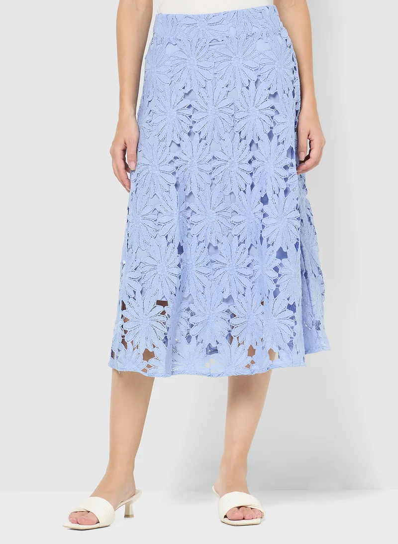 ELLA Lace Top & Skirt Set