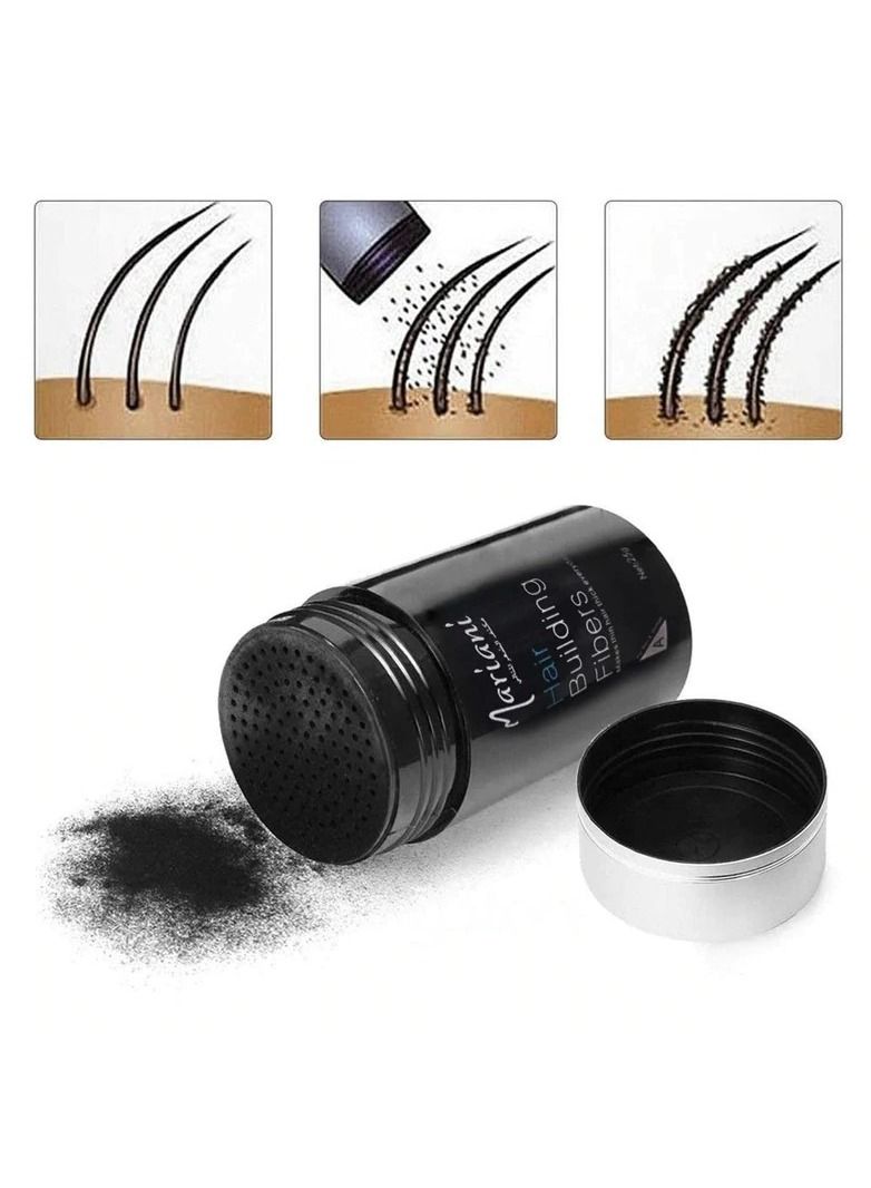 مارياني ألياف بناء الشعر من مارياني للرجال والنساء بني غامق - Image 2