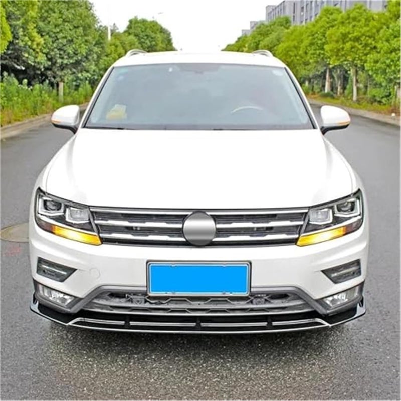 Wivplex Front Bumper Lip Spoiler for VW Tiguan L 2017-2020 - Image 2