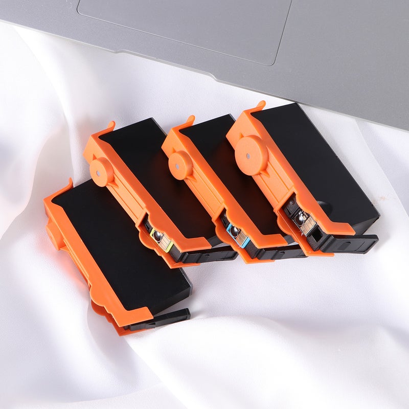 📦 طقم 4 عبوات حبر بديلة متوافقة مع 364XL أسود وأحمر وأصفر وأزرق - Image 3