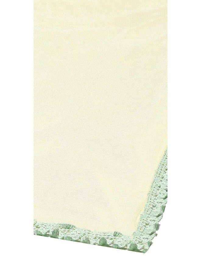 BIBA Printed Polyester Regular Fit Girls Blouse Lehenga Dupatta Set (YELLOW, 4-5Y) - Image 5