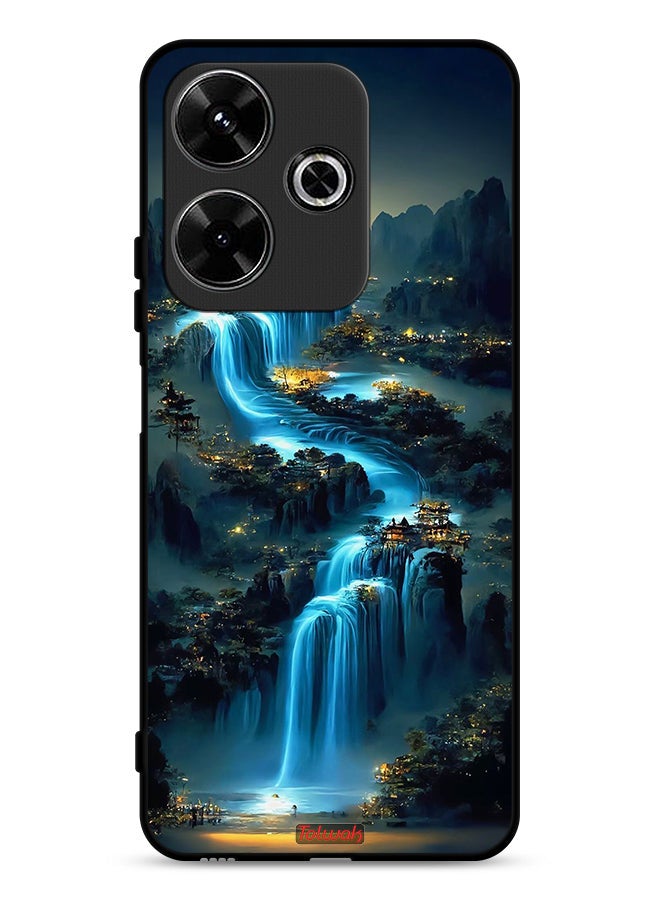 Tolwak غطاء حماية فني من شلالات الفن لهاتف Xiaomi Redmi 13 4G - Image 1