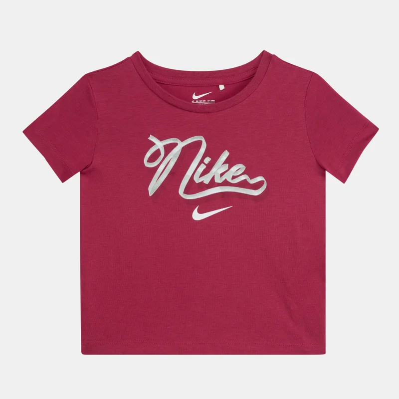 Nike Kids' Essentials Allover Print Tempo T-Shirt and Shorts Set