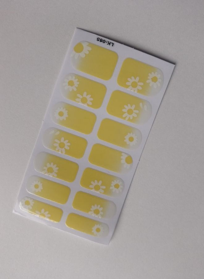 Generic 14-Pieces False Nails Sticker 