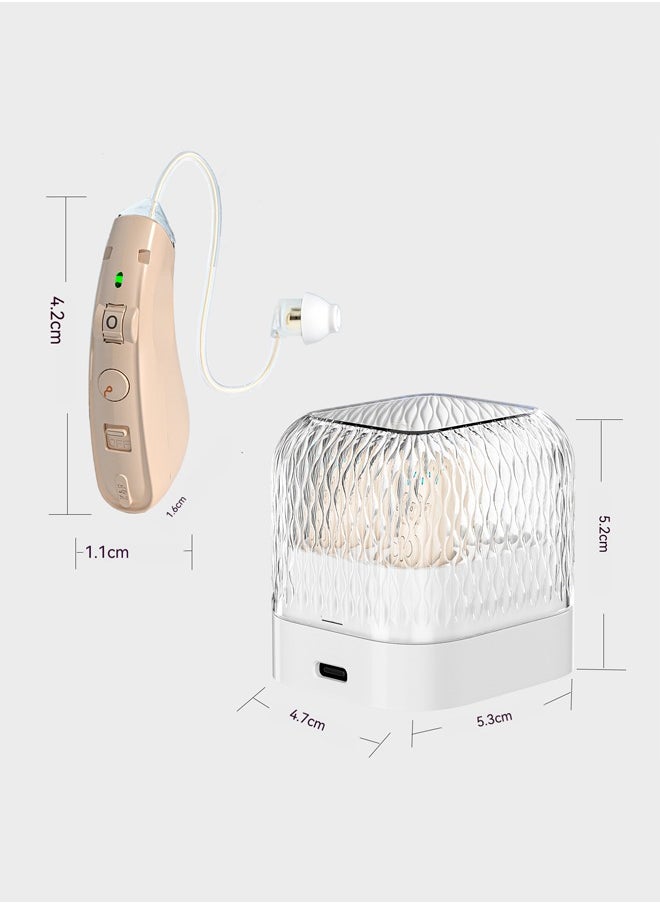 Hearing Aids Rechargeable Devices for Old People Mini Sound Amplifier Device