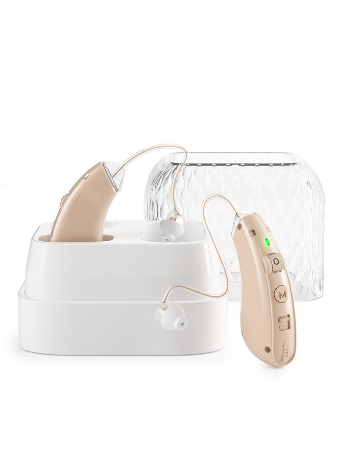 Hearing Aids Rechargeable Devices for Old People Mini Sound Amplifier Device