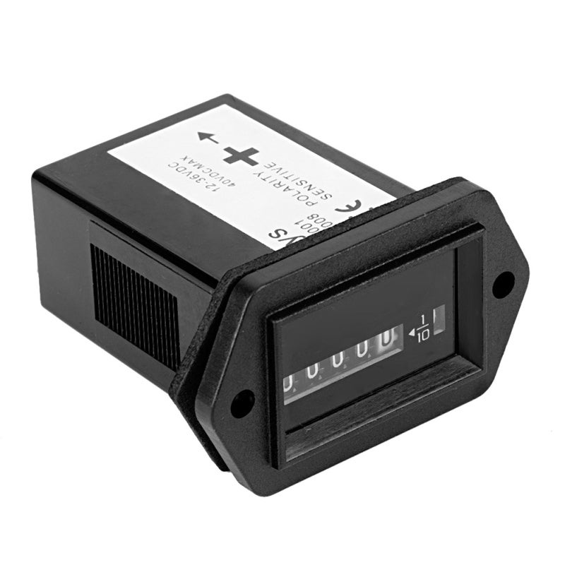 عداد ساعات المحرك DC12-36V - تتبع دقيق للوقت للشاحنات والجرارات والسفن - مقياس مؤقت الساعات لتحديد فترات تغيير الزيت - Image 3