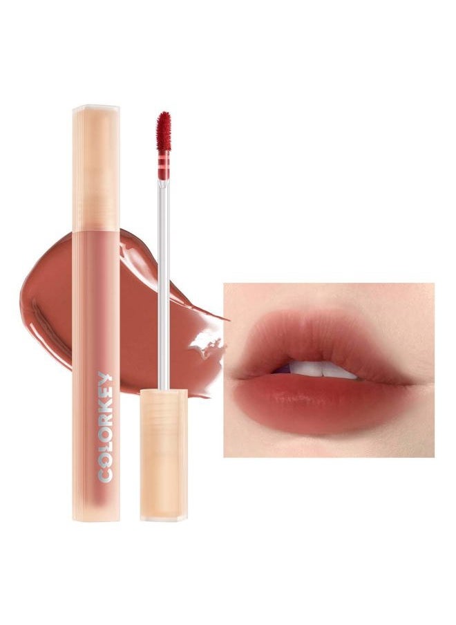 COLORKEY Soft Matte Water Lip Tint, Matte Finishs, Long-Lasting, Moist Fit Without Stickiness, Moisturized, Waterproof, Liquid Lipstick, Nude lip color (R303 Mist Thorns)  - Image 1