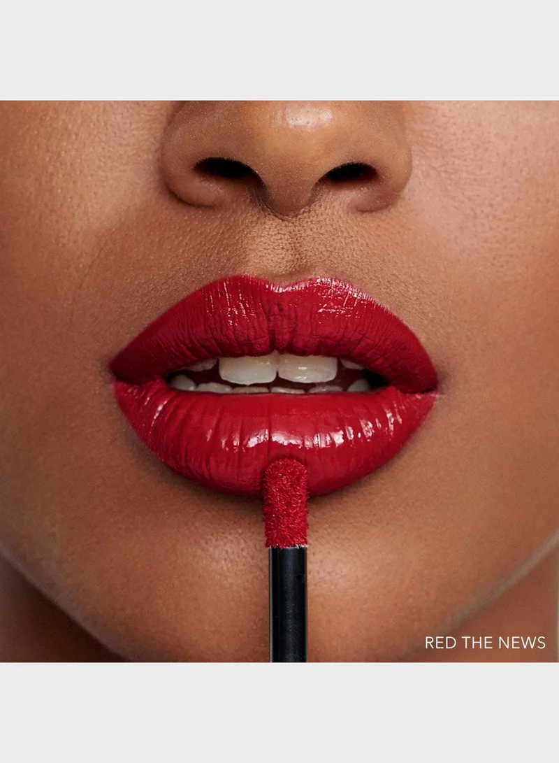 BOBBI BROWN Luxe Liquid Lip High Shine - Red the News