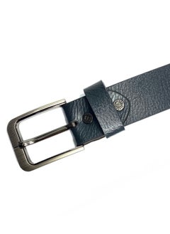 Classic Milano Classic Milano Genuine Leather Belts for men Print Texas Crunch 40MM Belt men PTX-401 (Blue) by Milano Leather  - Image 4