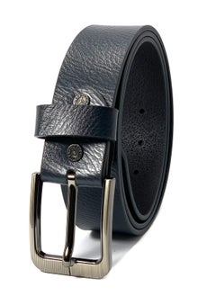 Classic Milano Classic Milano Genuine Leather Belts for men Print Texas Crunch 40MM Belt men PTX-401 (Blue) by Milano Leather  - Image 2