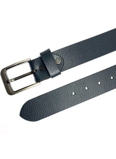 Classic Milano Classic Milano Genuine Leather Belts for men Print Texas Crunch 40MM Belt men PTX-401 (Blue) by Milano Leather  - Image 3