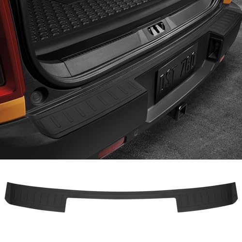 Ecarzo Rear Bumper Protector for 2025 2024 2023 2022 2021 Bronco Sport Accessories Trim Cover Scratch Resistant Trunk Door Entry Guards (Not for Bronco Sport Big Bend/Badlands) - Image 1