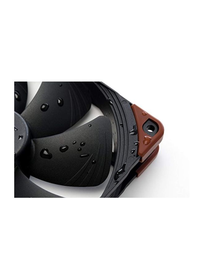 Noctua NF-A14 iPPC-2000 IP67 PWM, Heavy Duty Cooling Fan, 4-Pin, 2000 RPM (140mm, Black) - Image 3