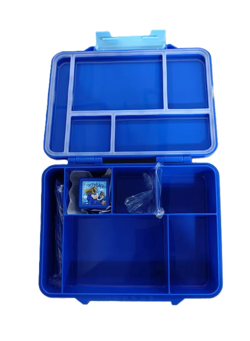 سيغا صندوق غداء سونيك القنفذ مع أدوات مائدة - شخصية سيجا - طقم غداء رائع للأطفال النشطين