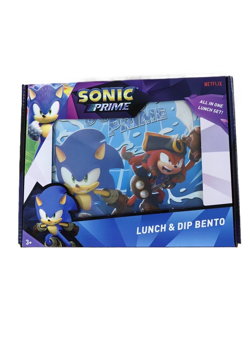 Sega Sonic the Hedgehog Bento Lunch Box with Cutlery – SEGA Character – Cool Lunch Set for Active Kids - Image 5